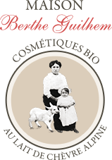 Logo Berthe Guilhem Savons et cosmétiques Bio à base de lait de chèvre