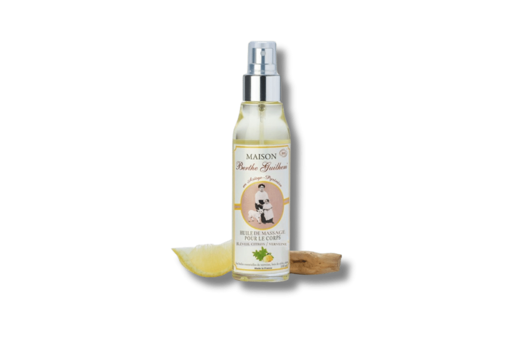 Huile de massage Réveil Citron / Verveine