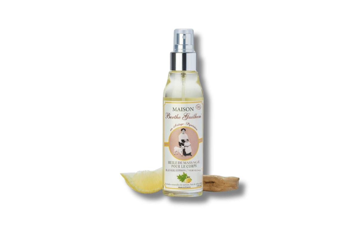 Huile de massage Réveil Citron / Verveine